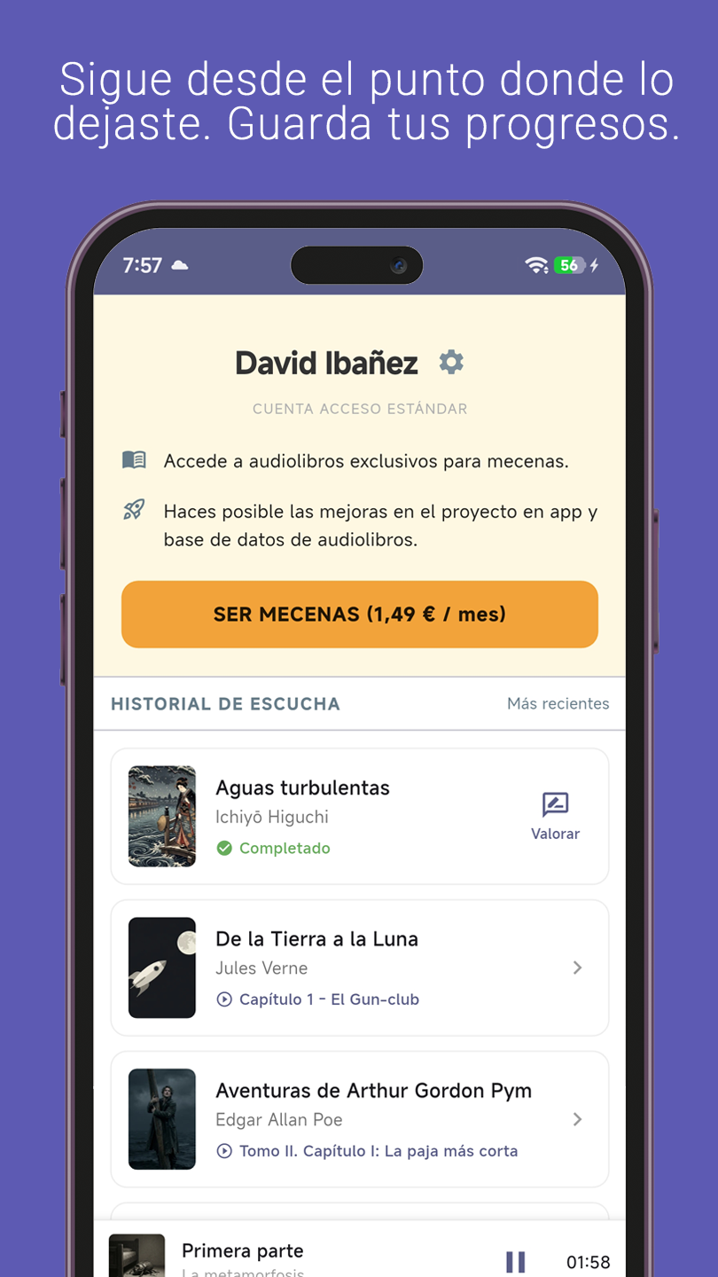 Progreso de lectura